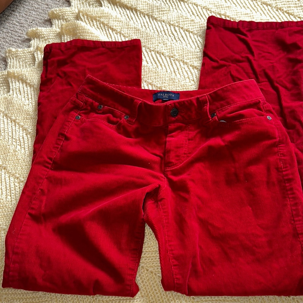 TALBOTS 4 PETITE “curvy” pants